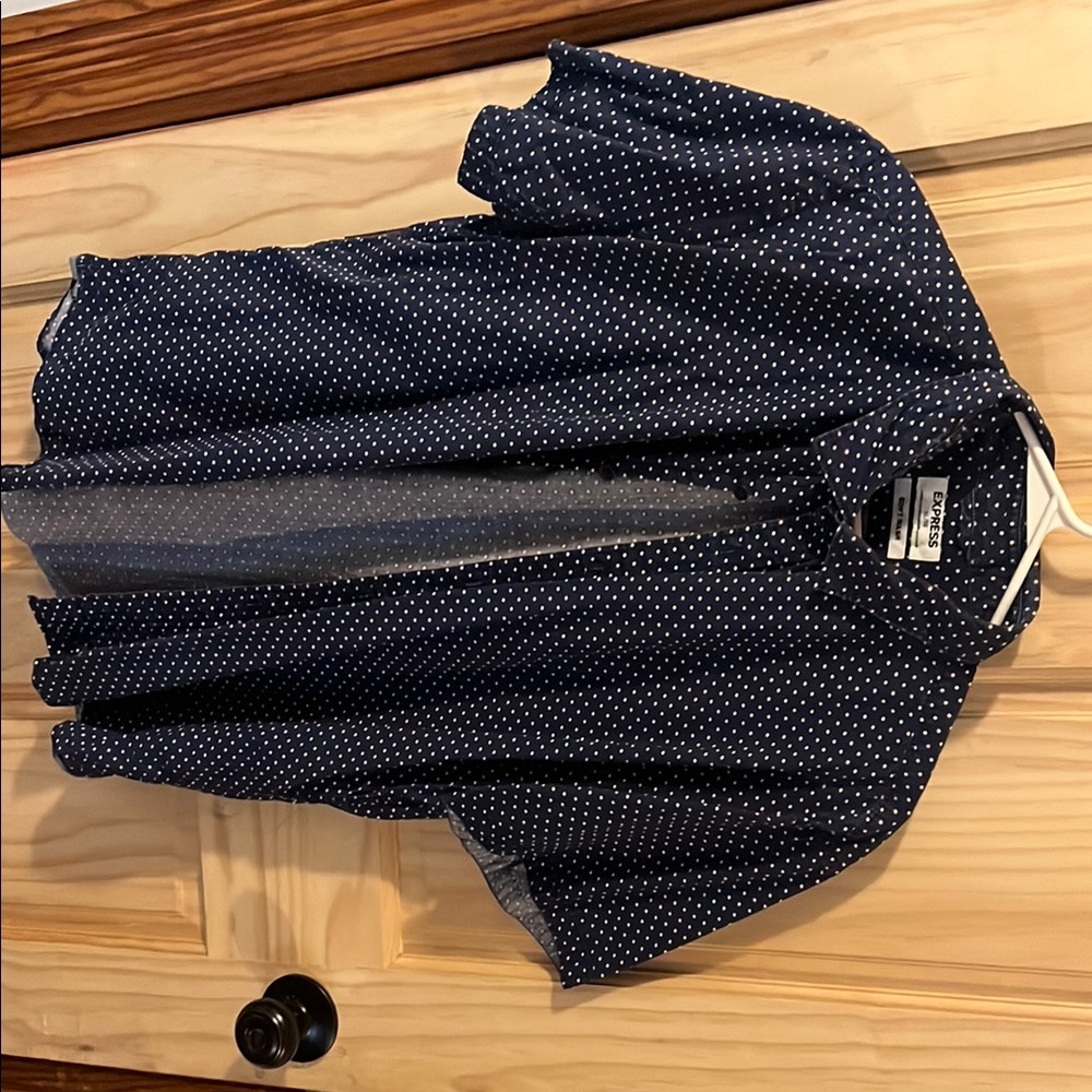 Express Short Sleeve Button UpShirt